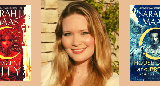 Capa dos Livros da Série Cidade da Lua crescente da Sarah J. Maas