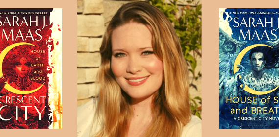 Capa dos Livros da Série Cidade da Lua crescente da Sarah J. Maas