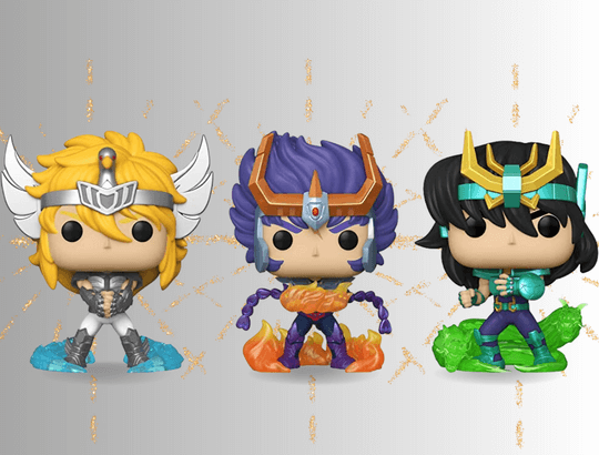 Funkos Pop cavaleiros do Zodíaco