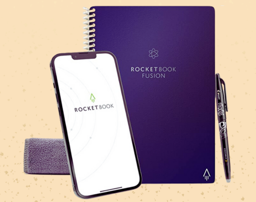 Rocketbook Caderno reutilizável Fusion Smart (3)