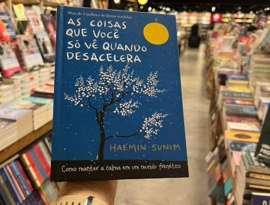capa do livro As coisas que você só vê quando desacelera