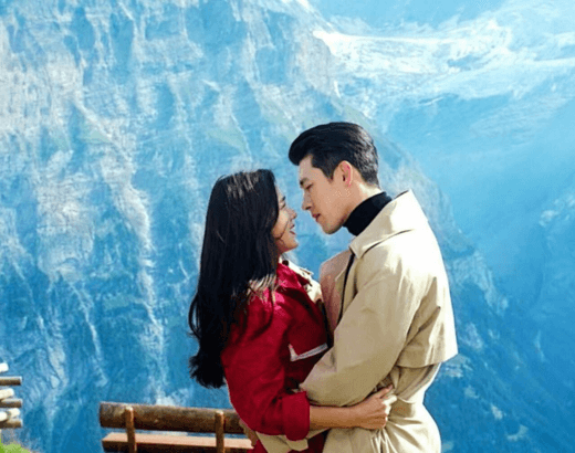 melhores séries coreanas na Netflix - protagonistas de pousando no amor na imagem divulgação