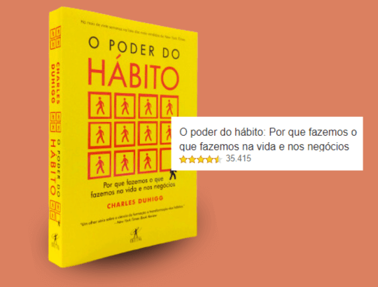 capa da obra que traz lições do livro o poder do hábito