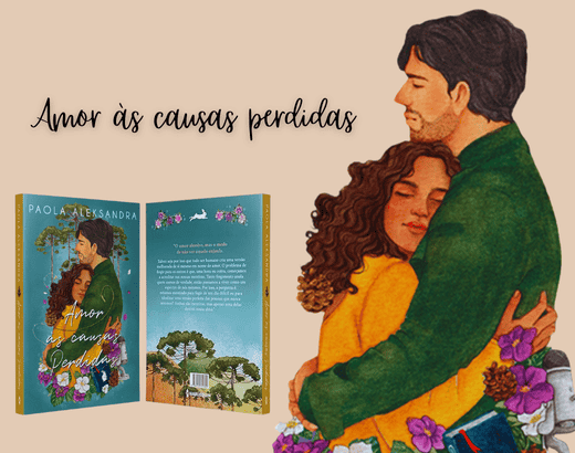 Livro Amor às causas perdidas de Paola Aleksandra (1)