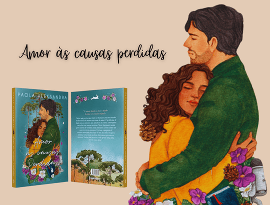 Livro Amor às causas perdidas de Paola Aleksandra (1)