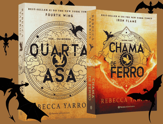 Série O Empyriano Quarta Asa e Chama de Ferro de Rebeca