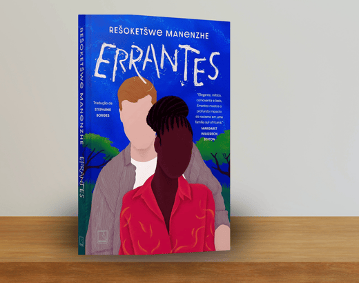 capa do livro Errantes de Rešoketšwe Manenzhe