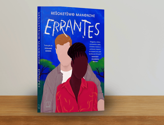 capa do livro Errantes de Rešoketšwe Manenzhe