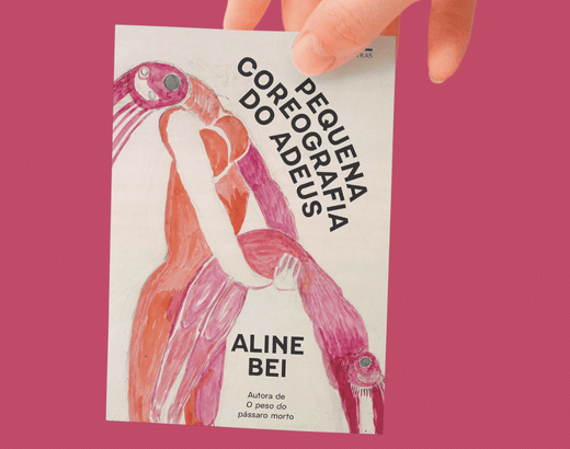 capa do livro Pequena coreografia do adeus de Aline Bei